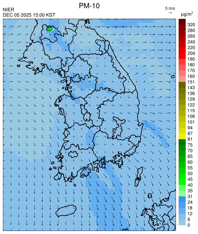 15:00 KST PM-10 예측모델
