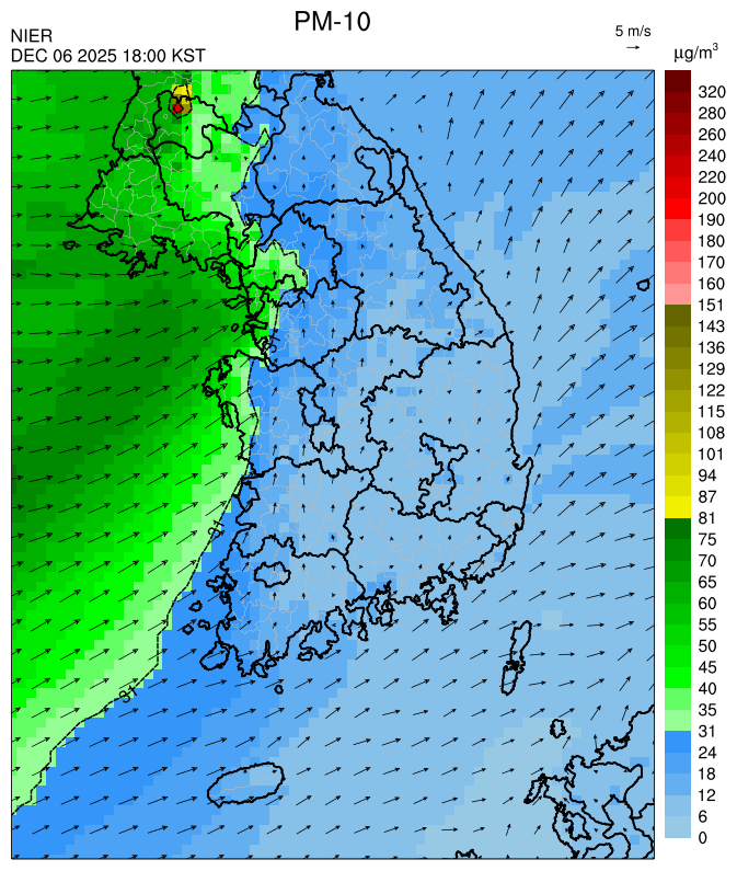 18:00 KST PM-10 예측모델