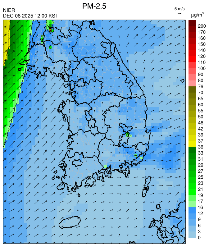 12:00 KST PM-2.5 예측모델
