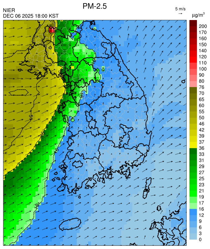 18:00 KST PM-2.5 예측모델