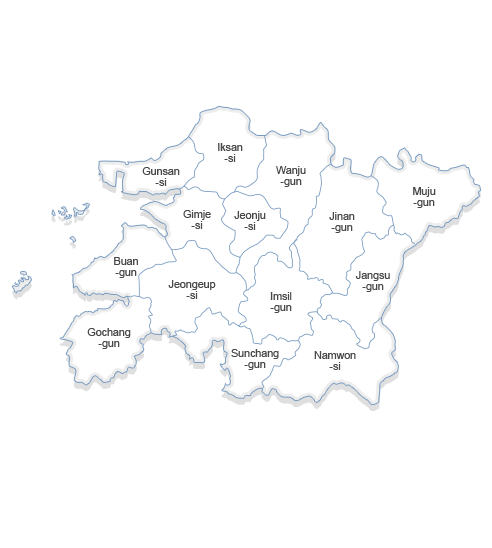 Jeonbuk 지도