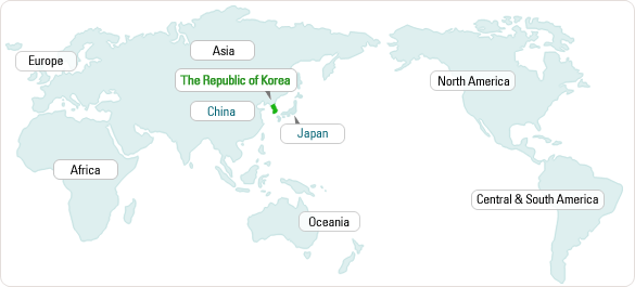 AIRKOREA Location The Republick of Korea
